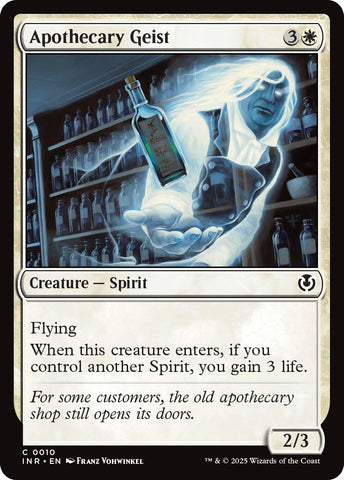 Image for Apothecary Geist (10) (INR)