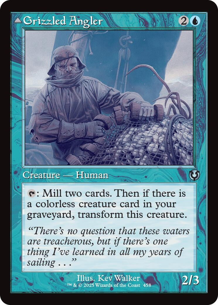 Image for Grizzled Angler (Retro Frame) (458) (INR)