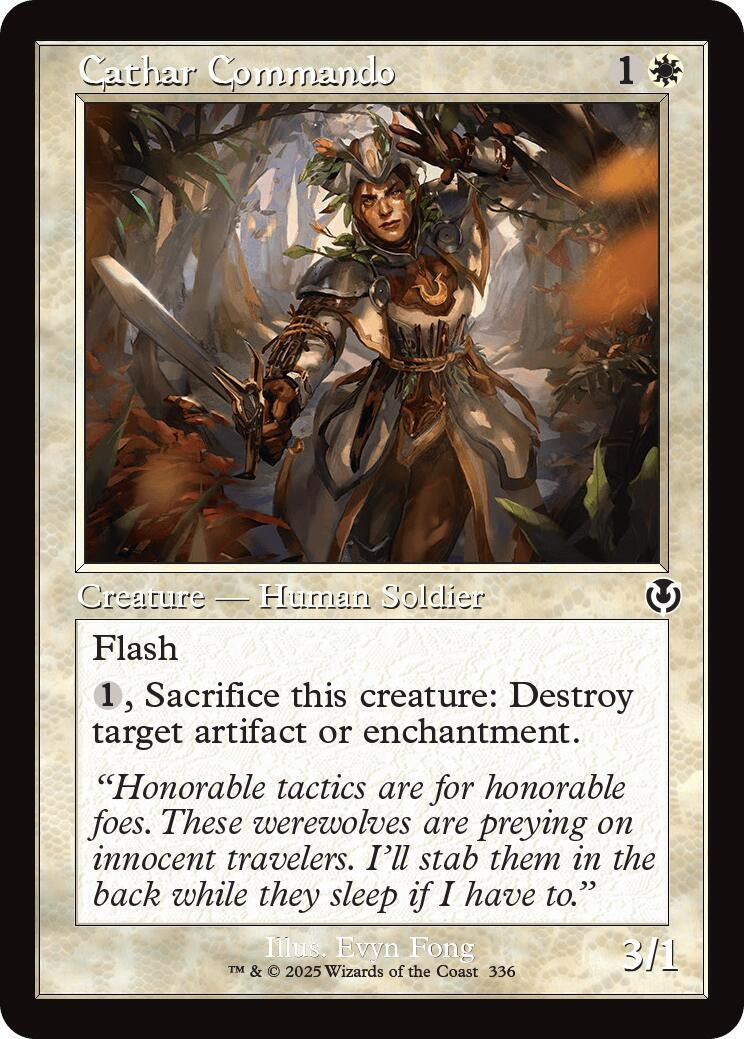 Image for Cathar Commando (Retro Frame) (336) (INR)