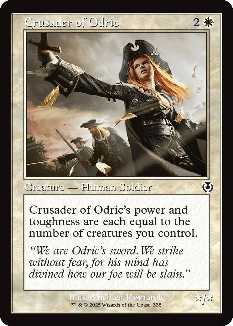 Image for Crusader of Odric (Retro Frame) (338) (INR)