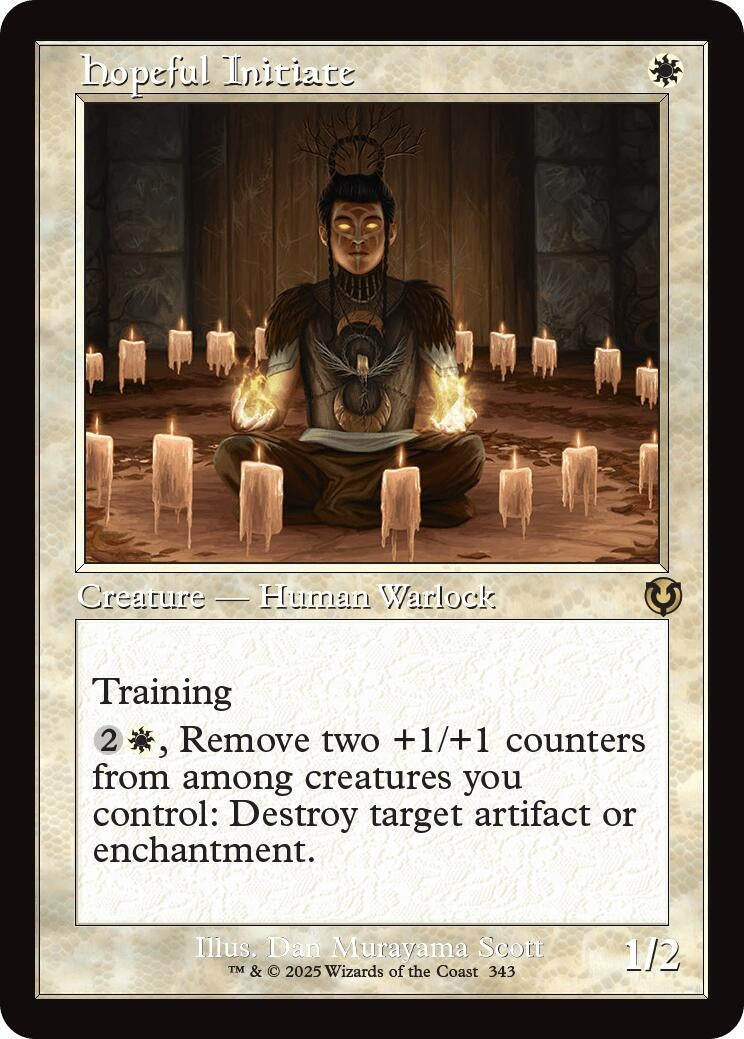 Image for Hopeful Initiate (Retro Frame) (343) (INR)