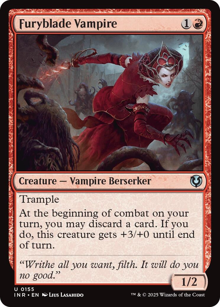 Image for Furyblade Vampire (155) (INR)