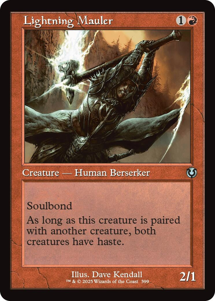 Image for Lightning Mauler (Retro Frame) (399) (INR)