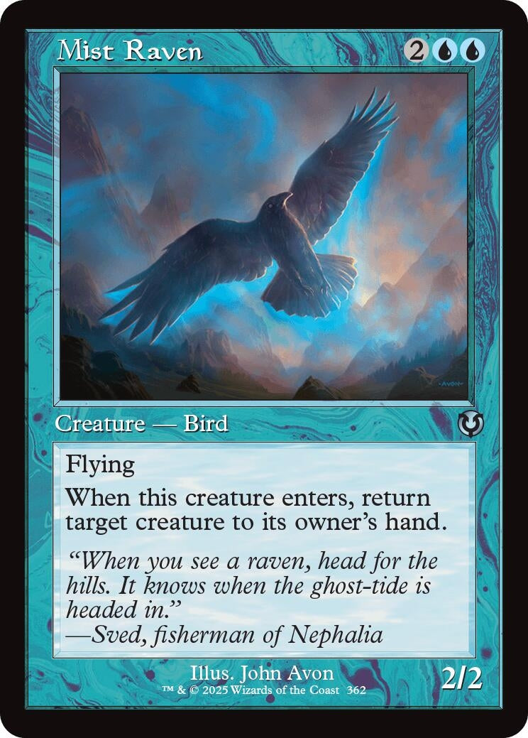 Image for Mist Raven (Retro Frame) (362) (INR)
