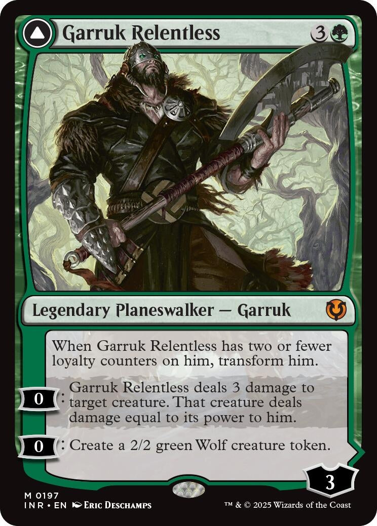 Image for Garruk Relentless (197) (INR)
