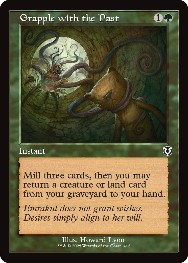 Image for Grapple with the Past (Retro Frame) (412) (INR)