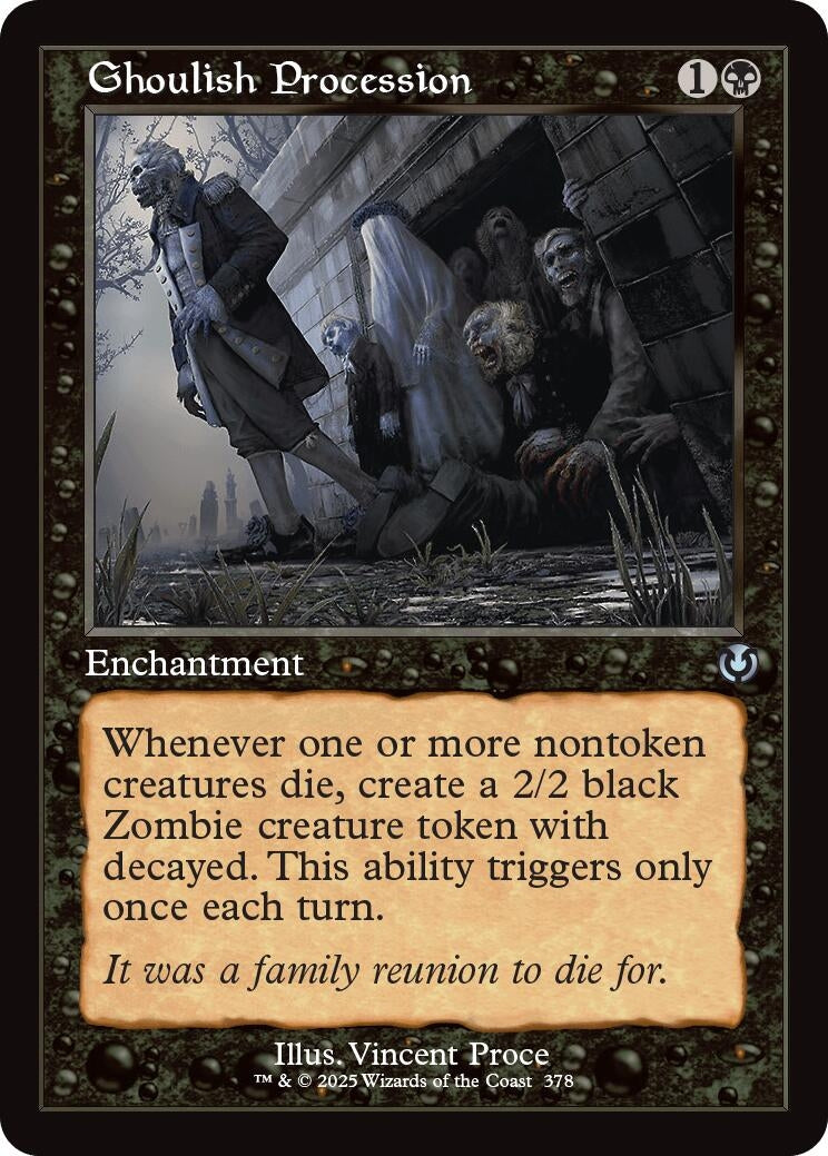 Image for Ghoulish Procession (Retro Frame) (378) (INR)