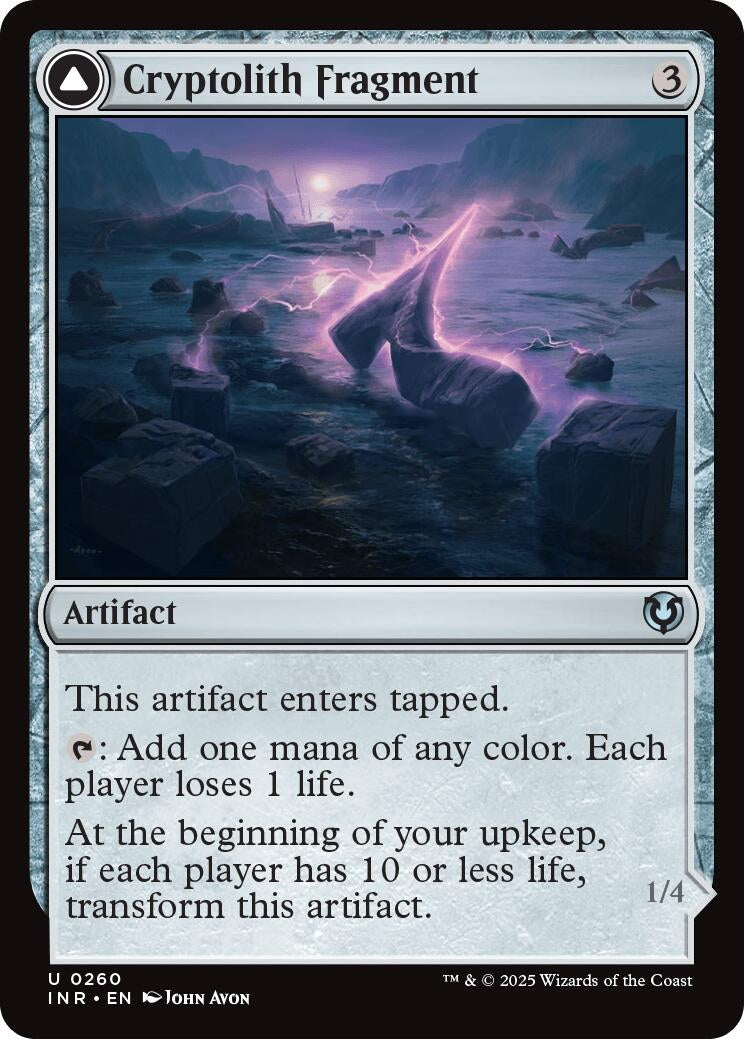 Image for Cryptolith Fragment (260) (INR)