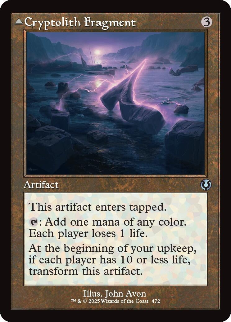 Image for Cryptolith Fragment (Retro Frame) (472) (INR)