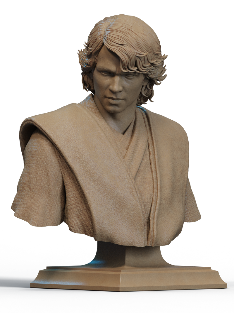 Anakin Skywalker Resin Bust - view 1