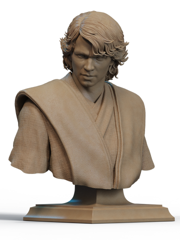 Anakin Skywalker Resin Bust - view 1
