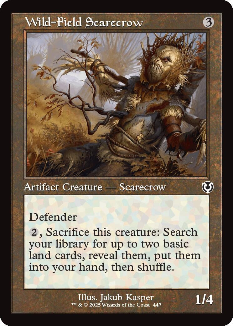 Image for Wild-Field Scarecrow (Retro Frame) (447) (INR)