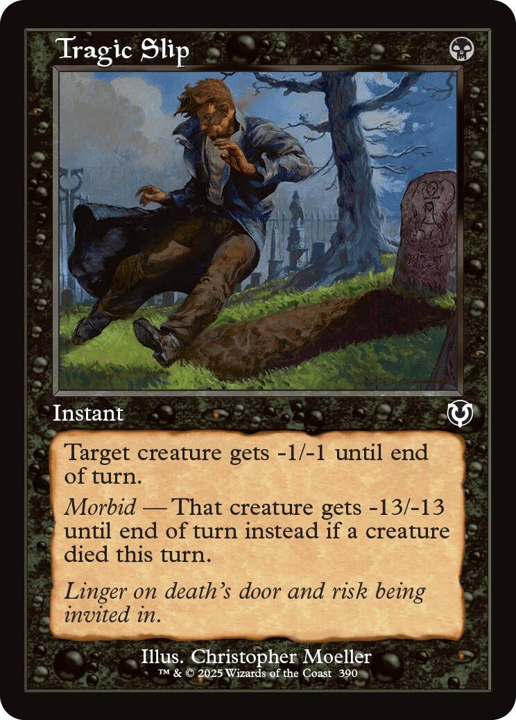 Image for Tragic Slip (Retro Frame) (390) (INR)