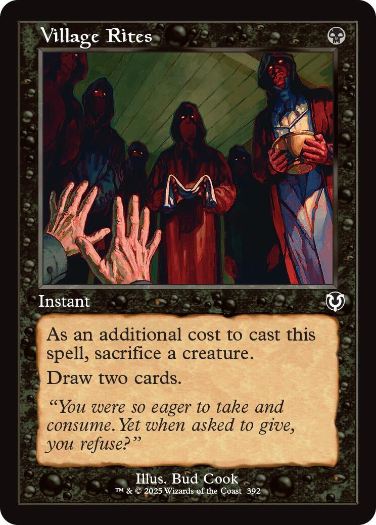 Image for Village Rites (Retro Frame) (392) (INR)