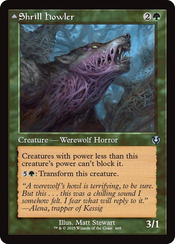 Image for Shrill Howler (Retro Frame) (469) (INR)