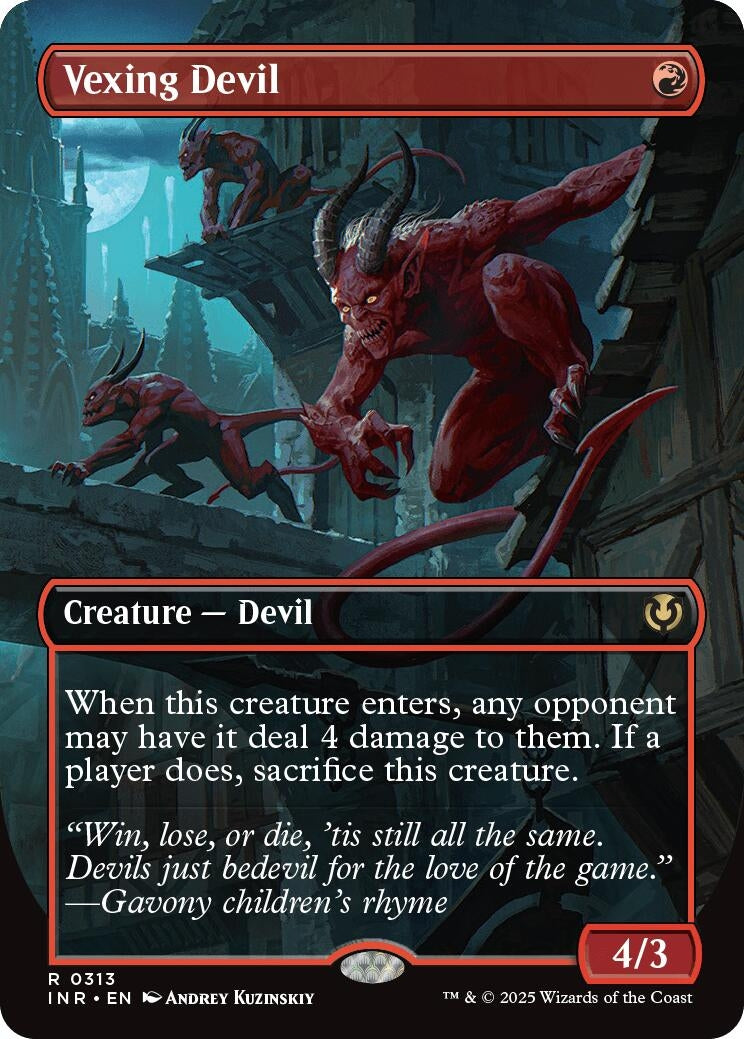 Image for Vexing Devil (Borderless) (313) (INR)