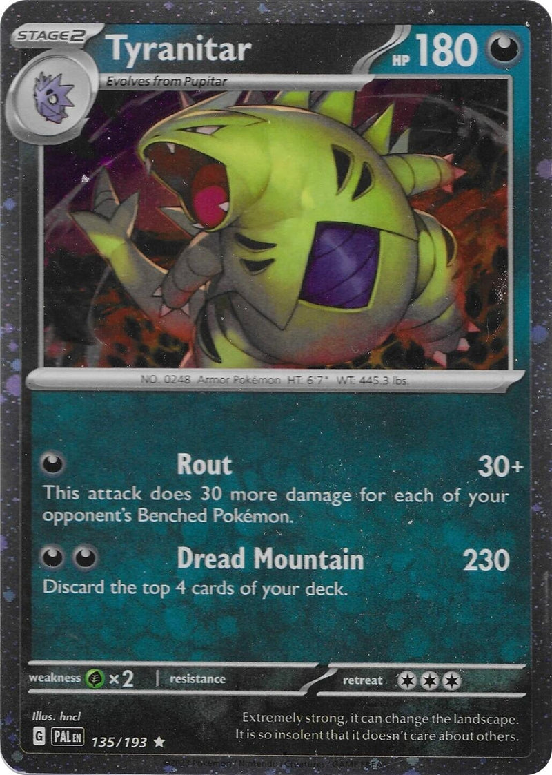 Image for Tyranitar - 135/193 (Cosmo Foil) (135/193) (Miscellaneous Cards & Products) - Pokemon