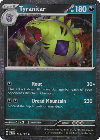 Image for Tyranitar - 135/193 (Cosmo Foil) (135/193) (Miscellaneous Cards & Products) - Pokemon