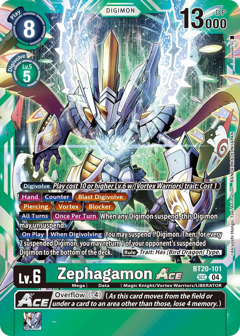 Image for Zephagamon ACE (BT20-101 SEC) [BT19-20]