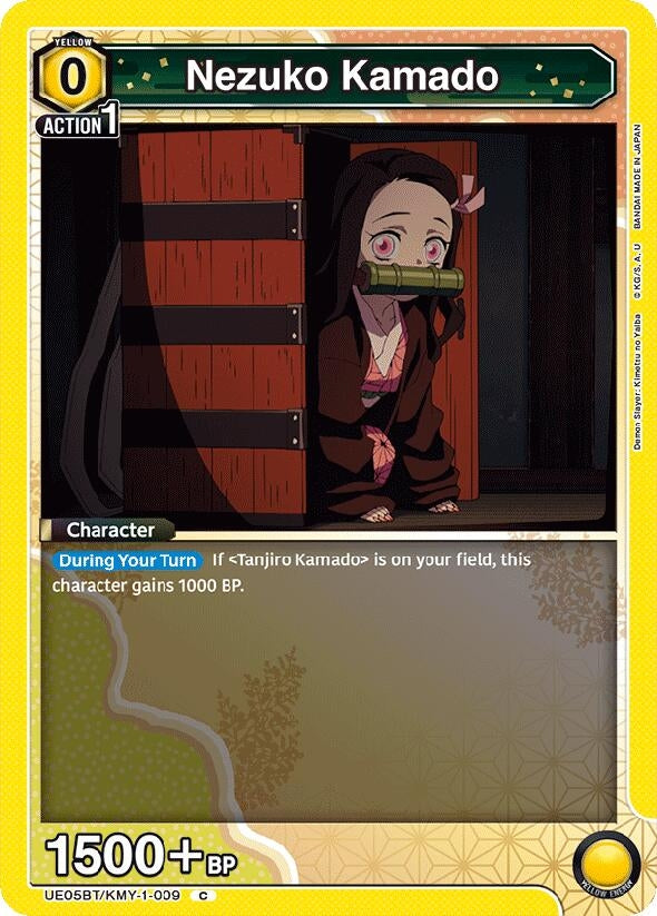 Image for Nezuko Kamado (009) (UE05BT/KMY-1-009) [UE05BT: Demon Slayer: Kimetsu no Yaiba]