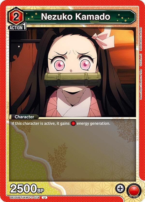 Image for Nezuko Kamado (074) (UE05BT/KMY-1-074) [UE05BT: Demon Slayer: Kimetsu no Yaiba]