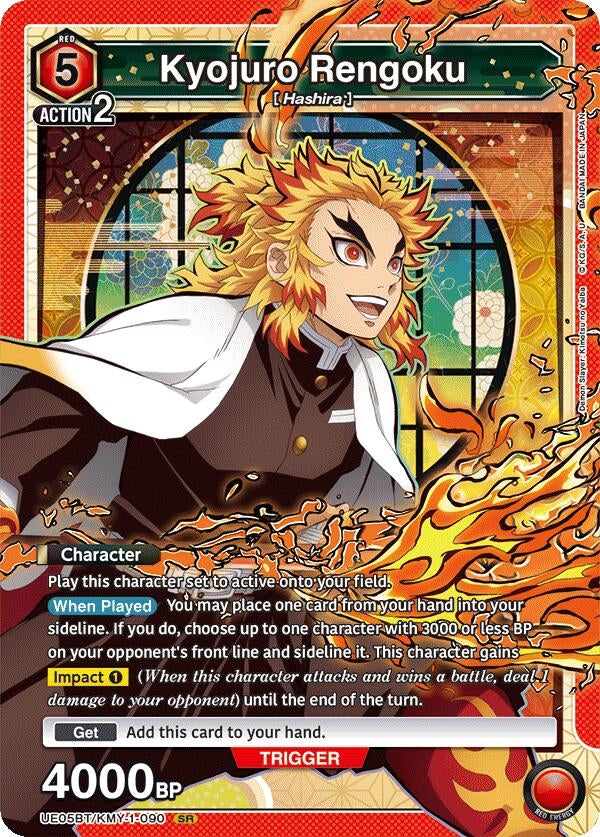Image for Kyojuro Rengoku (090) (UE05BT/KMY-1-090) [UE05BT: Demon Slayer: Kimetsu no Yaiba]