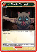 Image for Comin' Through (UE05BT/KMY-1-100) [UE05BT: Demon Slayer: Kimetsu no Yaiba]