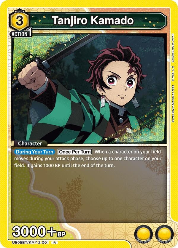 Image for Tanjiro Kamado (001) (UE05BT/KMY-2-001) [UE05BT: Demon Slayer: Kimetsu no Yaiba]