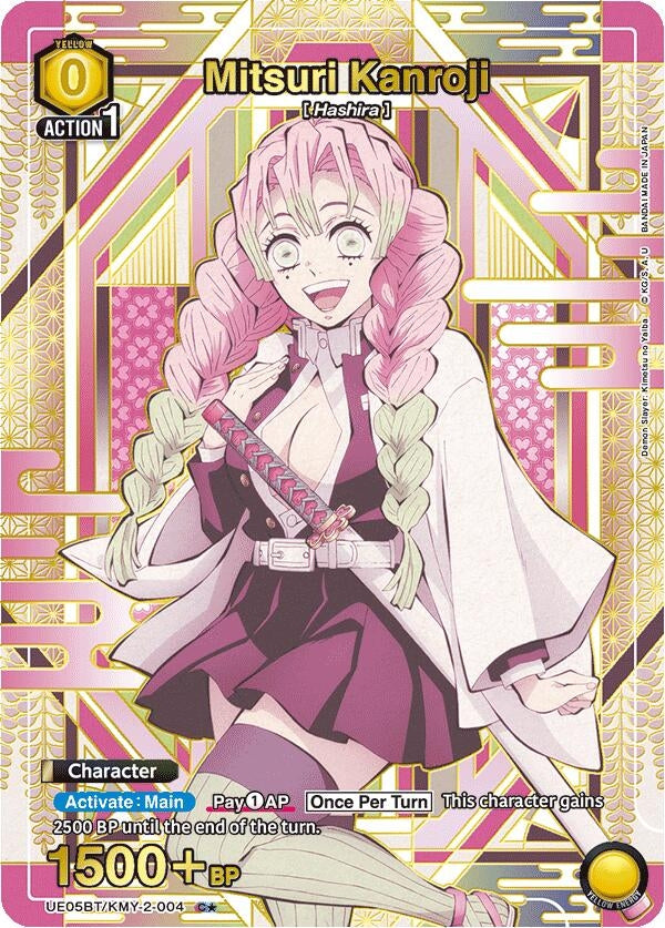 Image for Mitsuri Kanroji (004) (C*) (UE05BT/KMY-2-004) [UE05BT: Demon Slayer: Kimetsu no Yaiba]