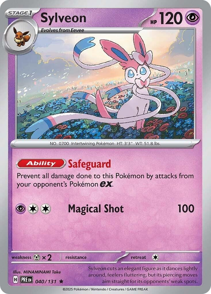 Image for Sylveon (040/131) (SV: Prismatic Evolutions) - Pokemon