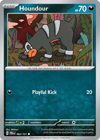 Image for Houndour (062/131) (SV: Prismatic Evolutions) - Pokemon