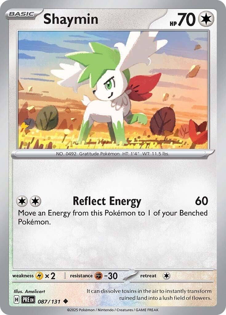 Image for Shaymin (087/131) (SV: Prismatic Evolutions) - Pokemon