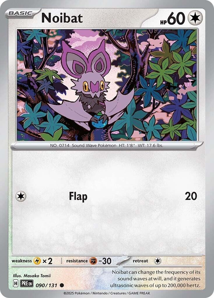 Image for Noibat (090/131) (SV: Prismatic Evolutions) - Pokemon