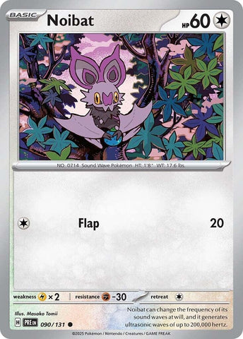 Image for Noibat (090/131) (SV: Prismatic Evolutions) - Pokemon