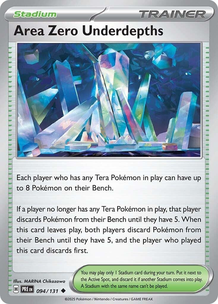 Image for Area Zero Underdepths (094/131) (SV: Prismatic Evolutions) - Pokemon