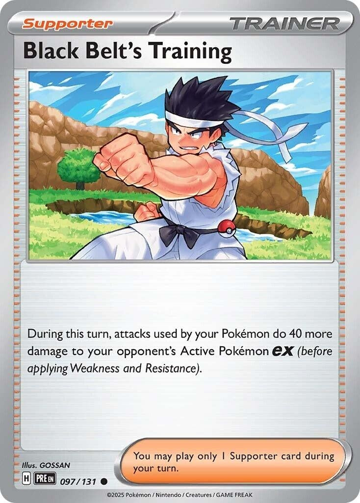 Image for Black Belt's Training (097/131) (SV: Prismatic Evolutions) - Pokemon