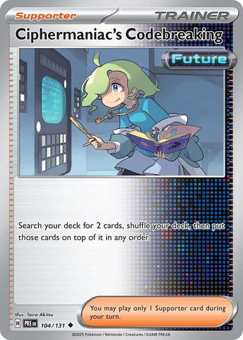 Image for Ciphermaniac's Codebreaking (104/131) (SV: Prismatic Evolutions) - Pokemon