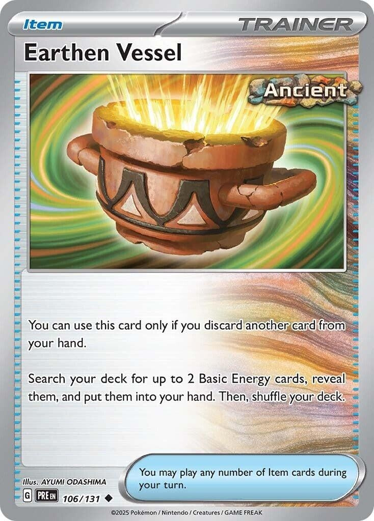 Image for Earthen Vessel (106/131) (SV: Prismatic Evolutions) - Pokemon