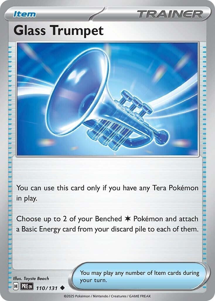 Image for Glass Trumpet (110/131) (SV: Prismatic Evolutions) - Pokemon