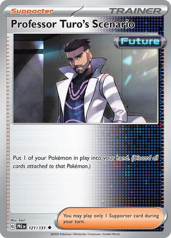 Image for Professor Turo's Scenario (121/131) (SV: Prismatic Evolutions) - Pokemon
