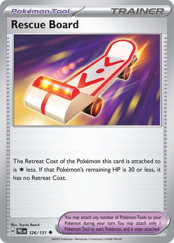 Image for Rescue Board (126/131) (SV: Prismatic Evolutions) - Pokemon