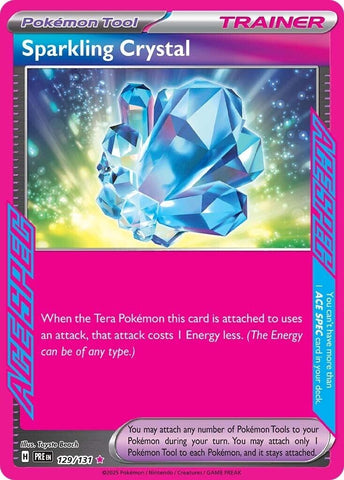 Image for Sparkling Crystal (129/131) (SV: Prismatic Evolutions) - Pokemon