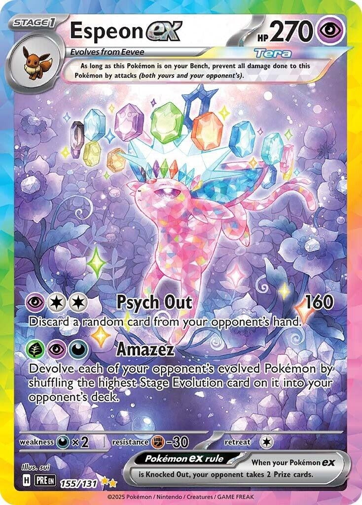Image for Espeon ex (155/131) (SV: Prismatic Evolutions) - Pokemon