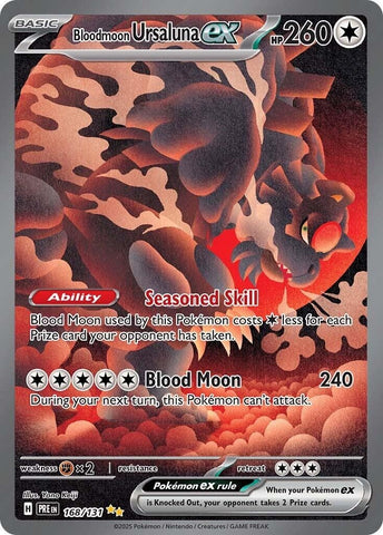 Image for Bloodmoon Ursaluna ex (168/131) (SV: Prismatic Evolutions) - Pokemon