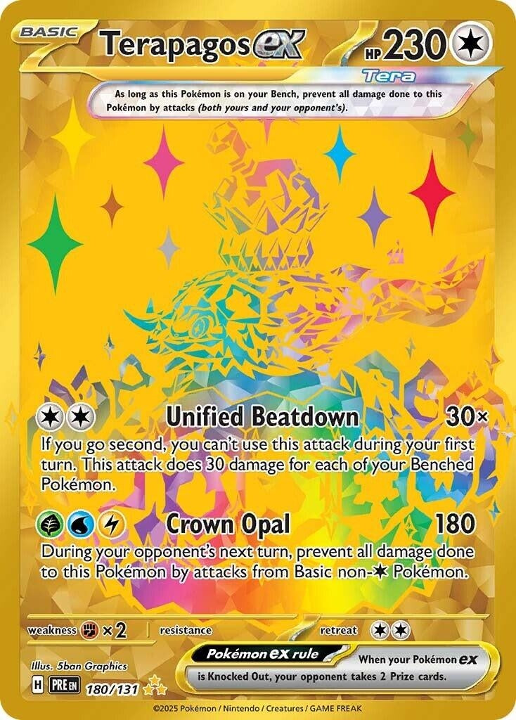 Image for Terapagos ex (180/131) (SV: Prismatic Evolutions) - Pokemon