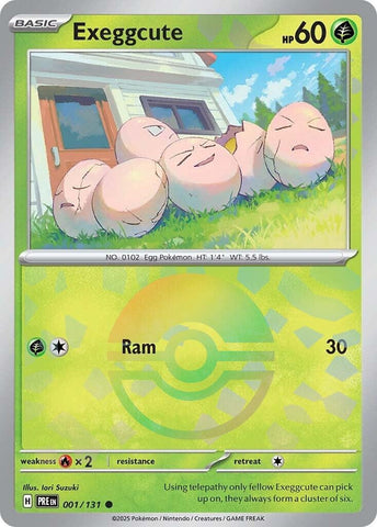 Image for Exeggcute (Poke Ball Pattern) (001/131) (SV: Prismatic Evolutions) - Pokemon