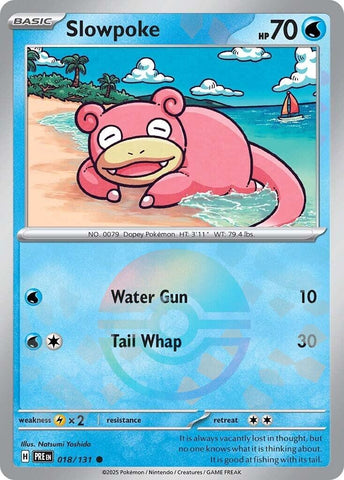 Image for Slowpoke (Poke Ball Pattern) (018/131) (SV: Prismatic Evolutions) - Pokemon
