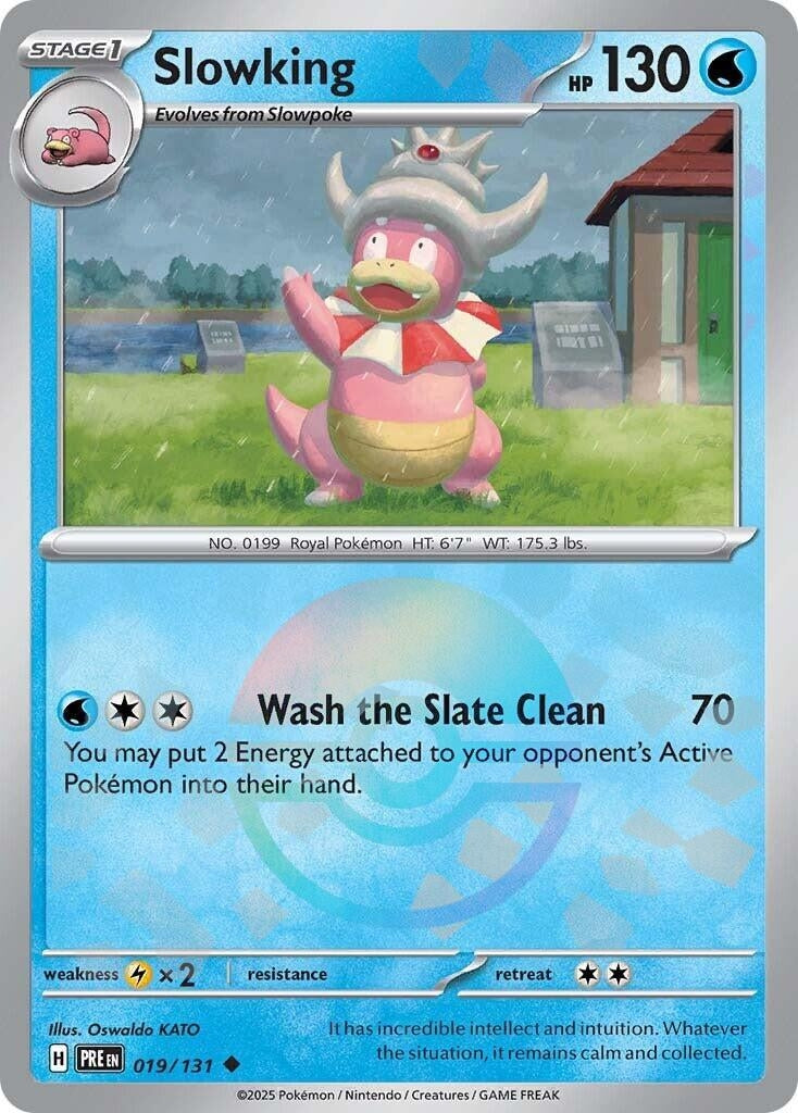 Image for Slowking (Poke Ball Pattern) (019/131) (SV: Prismatic Evolutions) - Pokemon