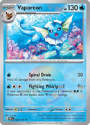 Image for Vaporeon (Poke Ball Pattern) (022/131) (SV: Prismatic Evolutions) - Pokemon