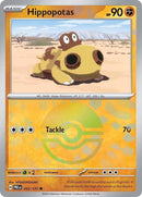 Image for Hippopotas (Poke Ball Pattern) (052/131) (SV: Prismatic Evolutions) - Pokemon